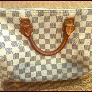 Louis Vuitton Speedy 30 Damier Azur